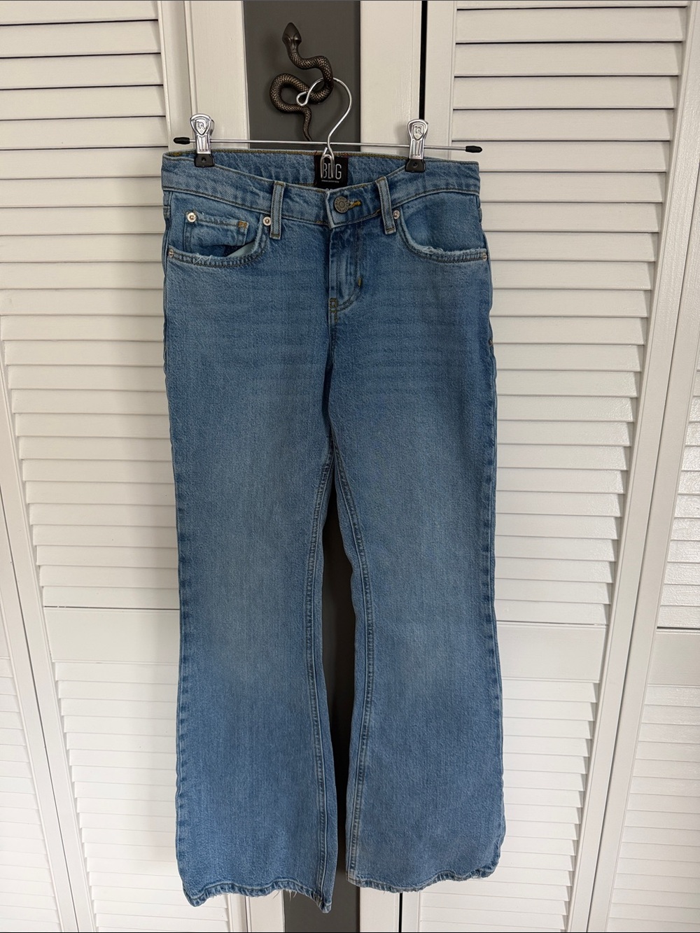 BDG Women's Medium Light Blue Flare Jeans